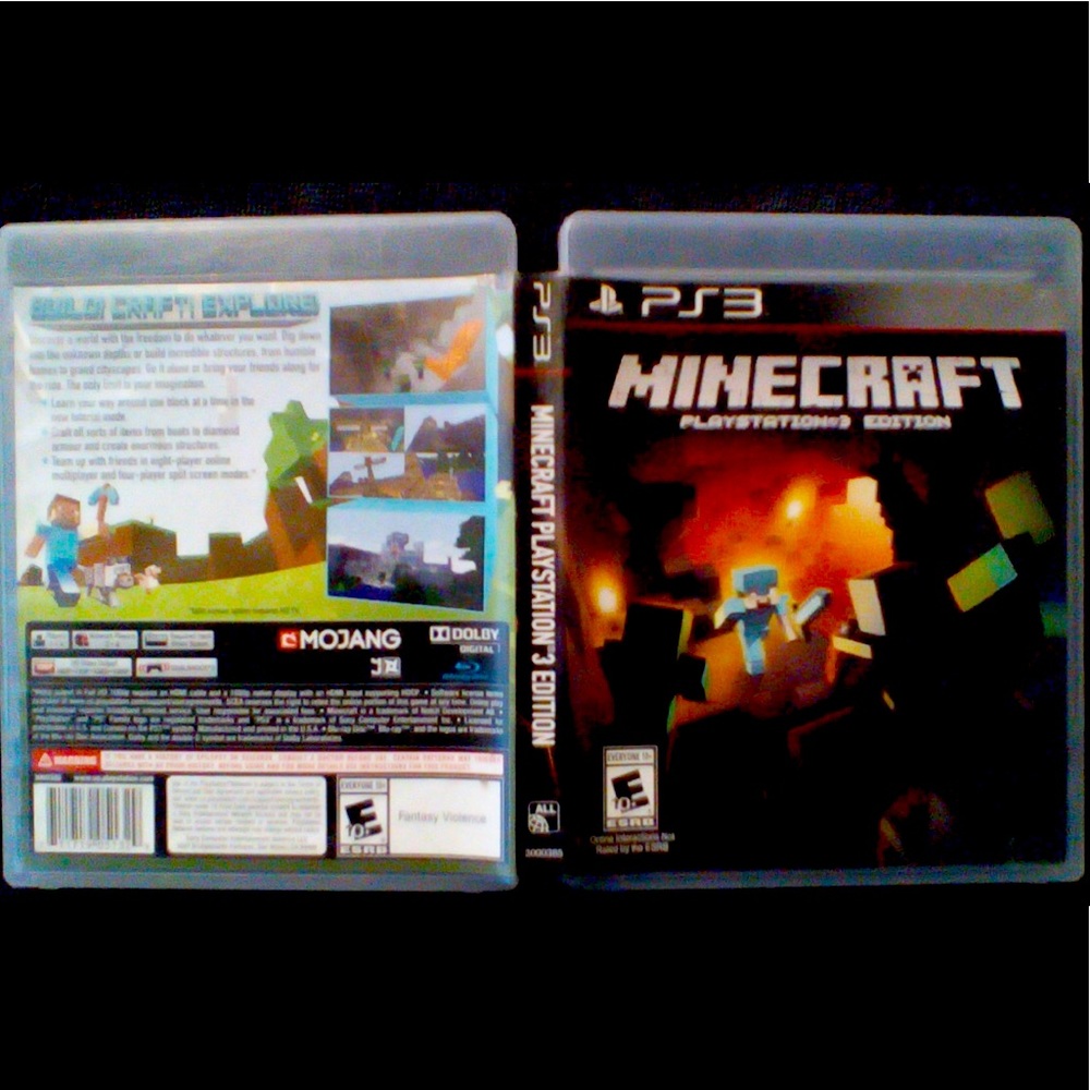 Minecraft Playstation 3 Edition game